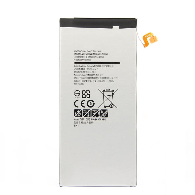 3050mAh Rechargeable Li-ion Battery EB-BA800ABE for Galaxy A8 / A8000 / A800F / A800S / A800YZ - For Samsung by buy2fix | Online Shopping UK | buy2fix