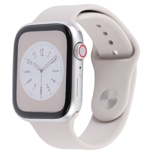 For Apple Watch Series 8 41mm Color Screen Non-Working Fake Dummy Display Model(Starlight) - Watch Model by buy2fix | Online Shopping UK | buy2fix