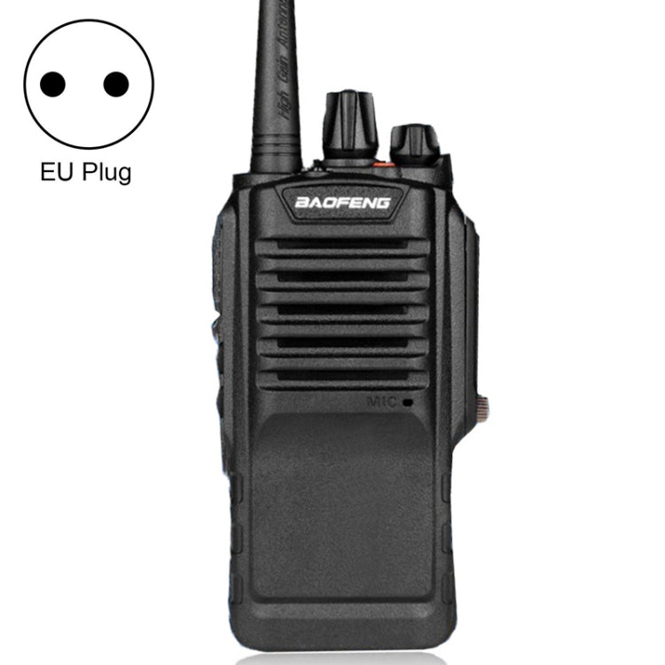 BaoFeng BF-9700 8W Single Band Radio Handheld Walkie Talkie with Monitor Function, EU Plug(Black) - Handheld Walkie Talkie by BAOFENG | Online Shopping UK | buy2fix