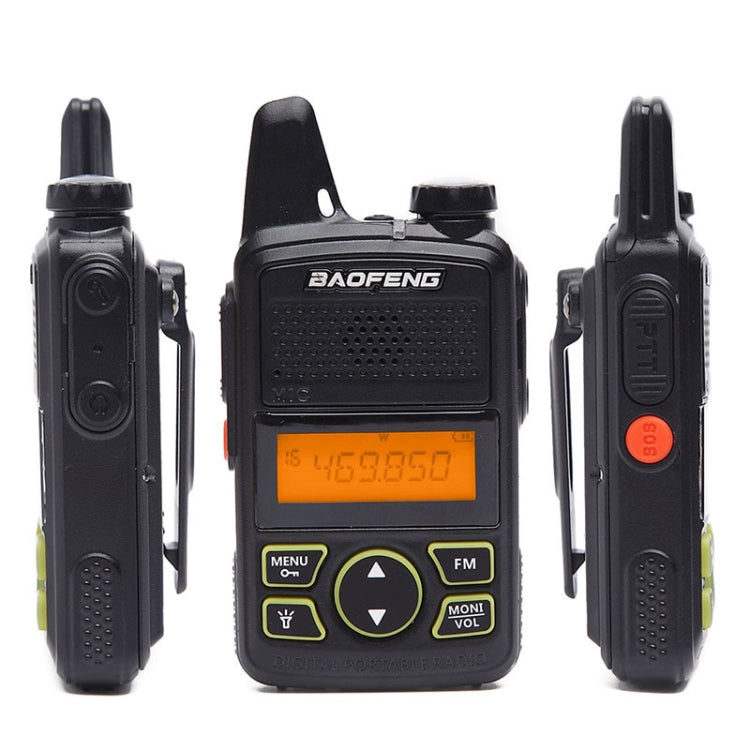 BaoFeng BF-T1 Single Band Radio Handheld Walkie Talkie, EU Plug - Consumer Electronics by BAOFENG | Online Shopping UK | buy2fix