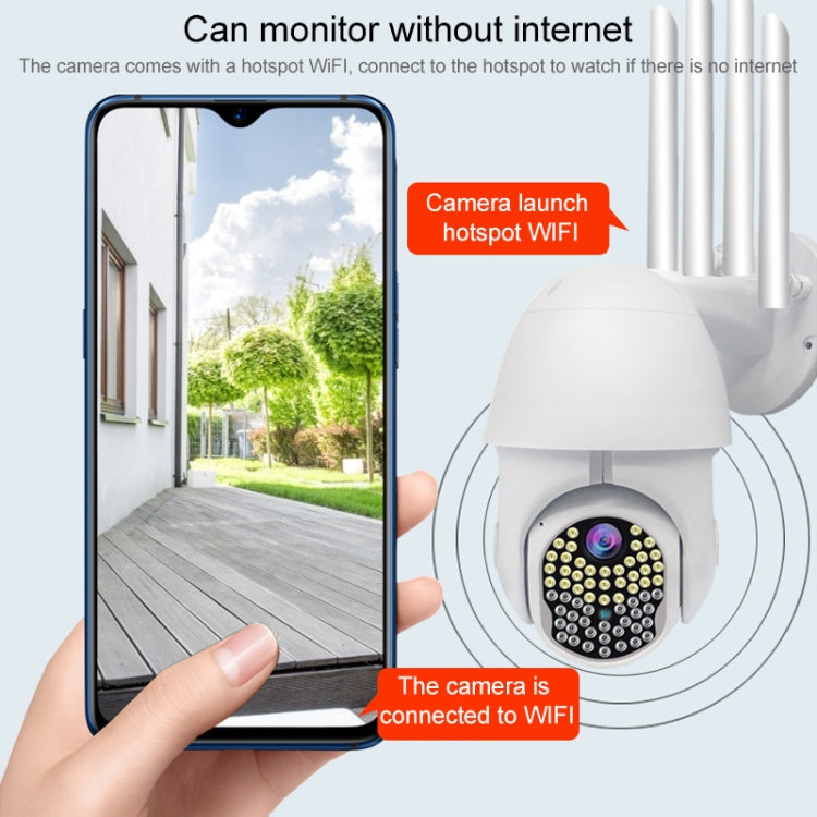 AL-63 2.0 Million Pixels 1080P HD WiFi IP Camera, Support Night Vision & Motion Detection & Two-way Intercom & TF Card, AU Plug - Security by buy2fix | Online Shopping UK | buy2fix