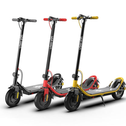 [EU Warehouse] 500W Foldable IP64 Waterproof Magnesium Alloy Electric Scooter with 10 inch Tires & LED Display & LED Lights & 10AH Lithium Battery, Load Capacity: 100kg(Yellow) - Electric Scooters by buy2fix | Online Shopping UK | buy2fix