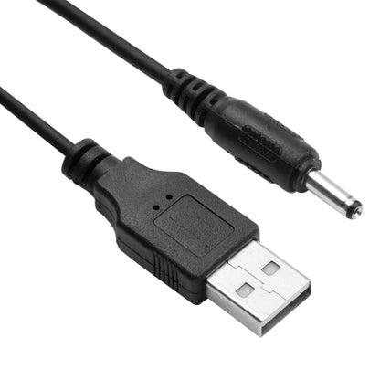 1.5m USB to DC 3.5mm Power Spring Coiled Cable -  by buy2fix | Online Shopping UK | buy2fix