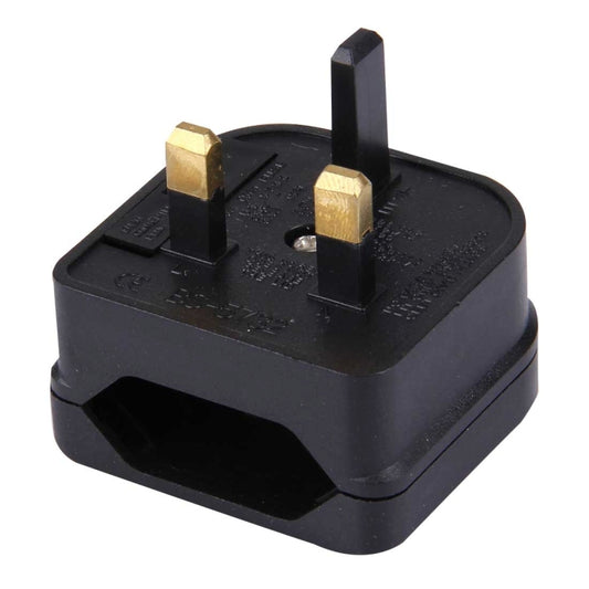 BS-5732 Portable EU Plug to UK Plug Adapter Power Socket Travel Converter with Fuse - Consumer Electronics by buy2fix | Online Shopping UK | buy2fix