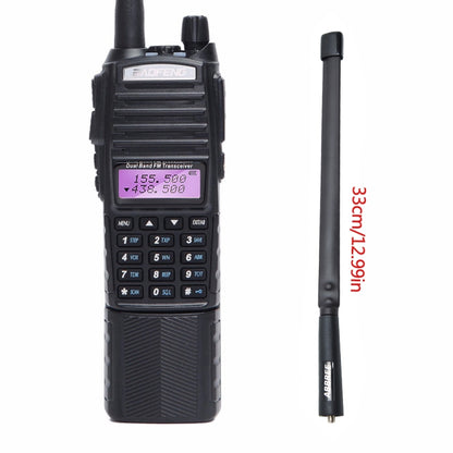 BaoFeng UV-82T Tri-Band Two-Way Radio Dual Antenna Handheld Walkie Talkie, EU Plug - Consumer Electronics by buy2fix | Online Shopping UK | buy2fix