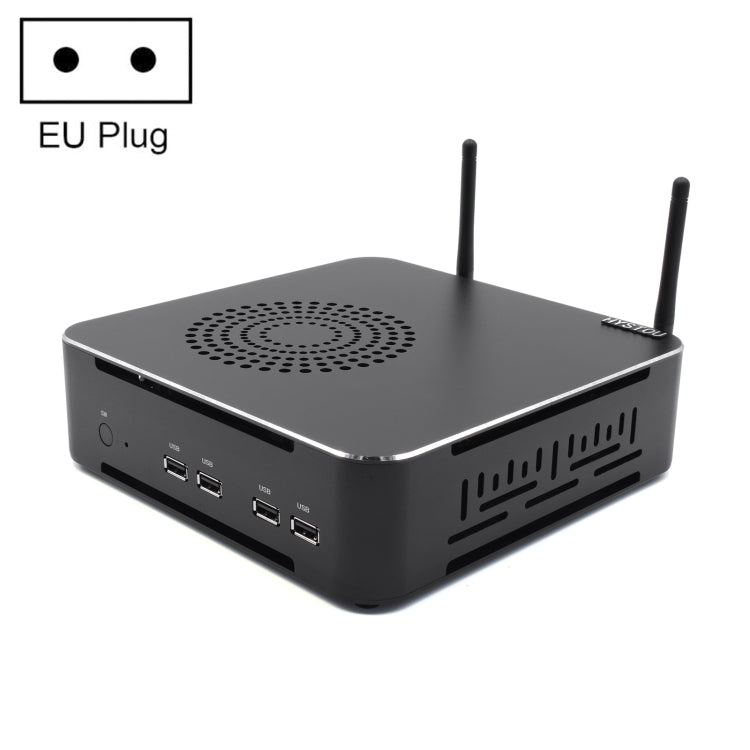 HYSTOU M7 Windows 7/8/10 / Linux System Mini PC, Intel Core G6400 Dual Core 4 Threads up to 4.0GHz, 32GB RAM+512GB SSD, EU Plug - Windows Mini PCs by HYSTOU | Online Shopping UK | buy2fix