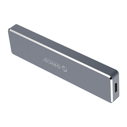 ORICO PCM2-C3 M.2 M-Key to USB 3.1 Gen2 USB-C / Type-C Push-top Solid State Drive Enclosure, The Maximum Support Capacity: 2TB(Grey) - Computer & Networking by ORICO | Online Shopping UK | buy2fix