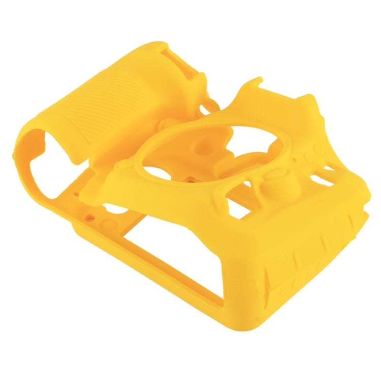 PULUZ Soft Silicone Protective Case for Nikon D7200 /D7100(Yellow) - Camera Accessories by PULUZ | Online Shopping UK | buy2fix