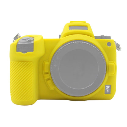 PULUZ Soft Silicone Protective Case for Nikon Z6 / Z7(Yellow) - Camera Accessories by PULUZ | Online Shopping UK | buy2fix