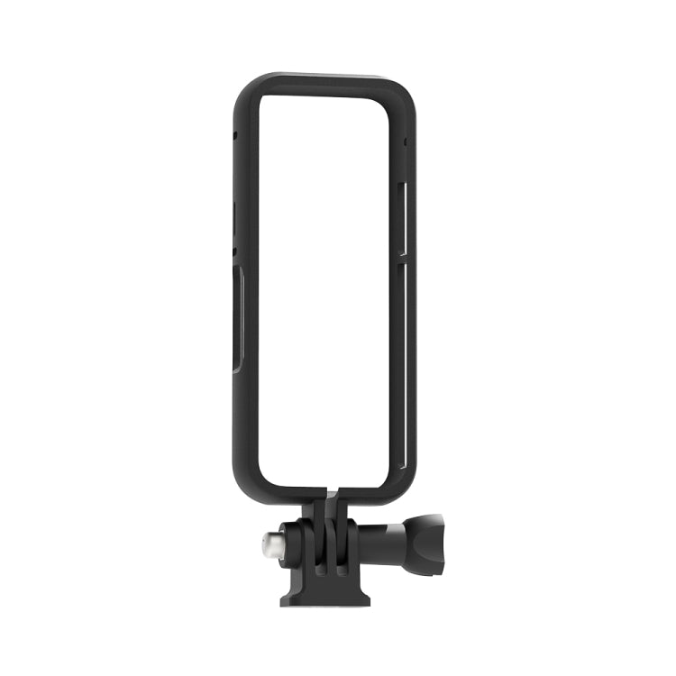 For Insta360 X3 PULUZ ABS Protective Frame with  Adapter Mount & Screw(Black) - DJI & GoPro Accessories by PULUZ | Online Shopping UK | buy2fix