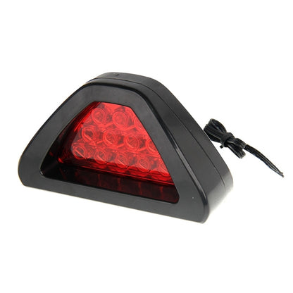 12-LED Red Light Rear Tail Warning Brake Light for DC 12V Cars - In Car by buy2fix | Online Shopping UK | buy2fix