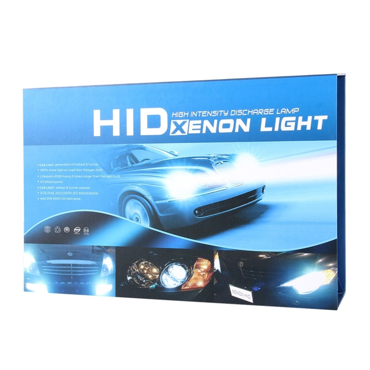 DC12V 35W 2x H3 Slim HID Xenon Light, High Intensity Discharge Lamp, Color Temperature: 8000K - In Car by buy2fix | Online Shopping UK | buy2fix