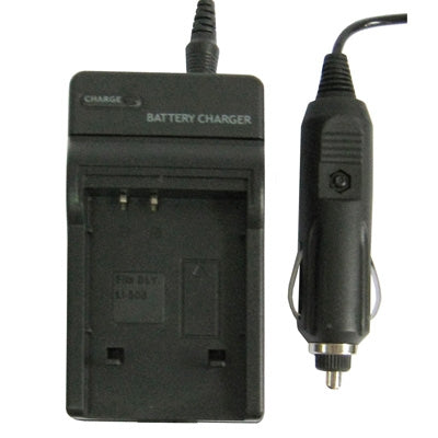 Digital Camera Battery Charger for OLYMPUS Li50B(Black) - Battery Car Charger by buy2fix | Online Shopping UK | buy2fix