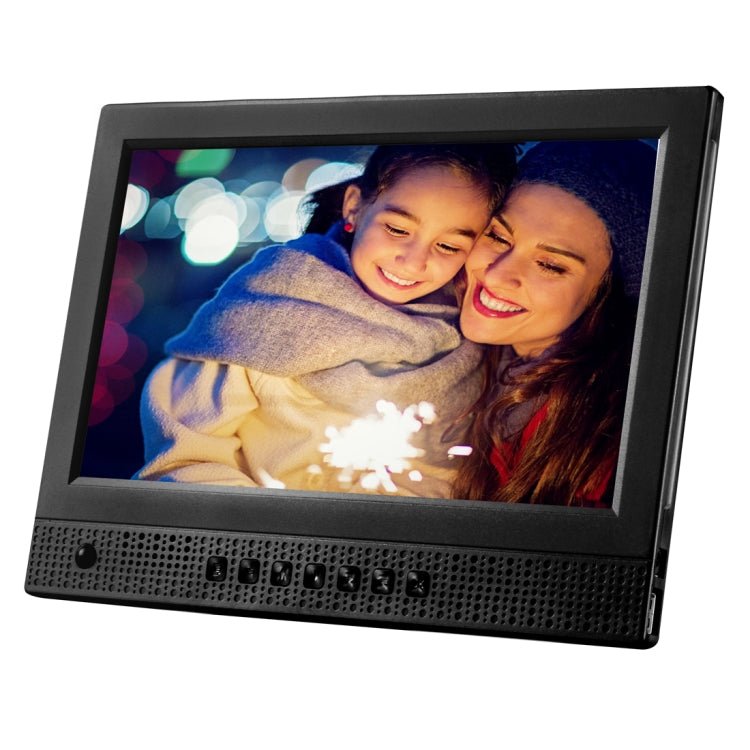 10.1 inch LED Display Multi-media Music & Movie Player Digital Photo Frame with Remote Control, Allwinner E200s Program, Support USB-Disk / SD Card, Body Sensor, Built in Stereo Speaker(Black) - Consumer Electronics by buy2fix | Online Shopping UK | buy2fix