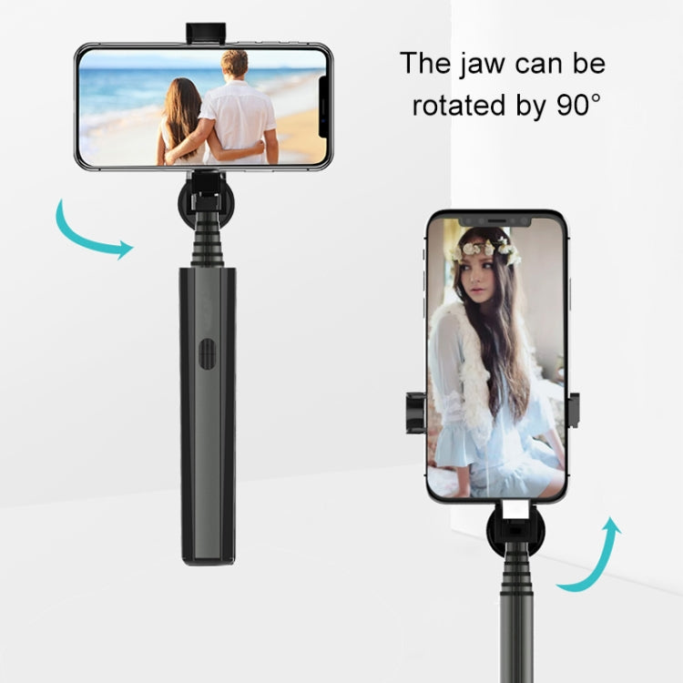 CYKE P9 Universal Stretchable Hidden One-piece Wireless Bluetooth Selfie Stick(Black) - Consumer Electronics by CYKE | Online Shopping UK | buy2fix