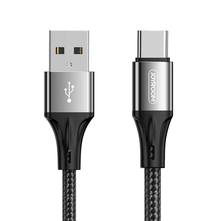 JOYROOM S-1530N1 N1 Series 1.5m 3A USB to USB-C / Type-C Data Sync Charge Cable (Black) - USB-C & Type-C Cable by JOYROOM | Online Shopping UK | buy2fix