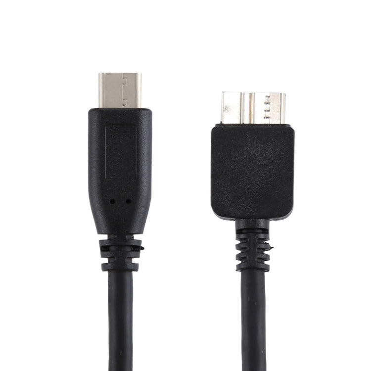 USB-C / Type-C Male to Micro B Male Adapter Cable, Total Length: about 30cm - USB-C & Type-C Cable by buy2fix | Online Shopping UK | buy2fix