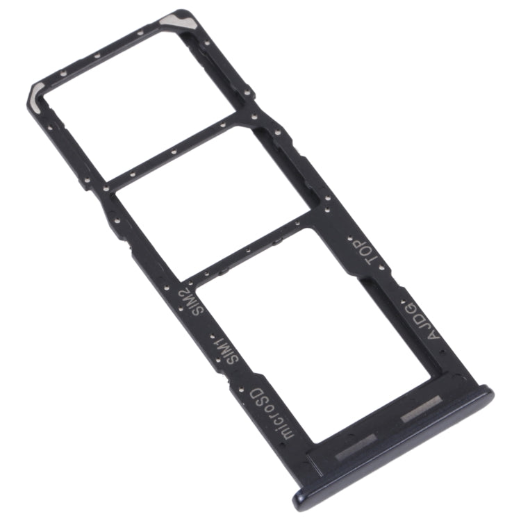 For Samsung Galaxy A04s SM-A047F Original SIM Card Tray + SIM Card Tray + Micro SD Card Tray (Black) - Repair & Spare Parts by buy2fix | Online Shopping UK | buy2fix