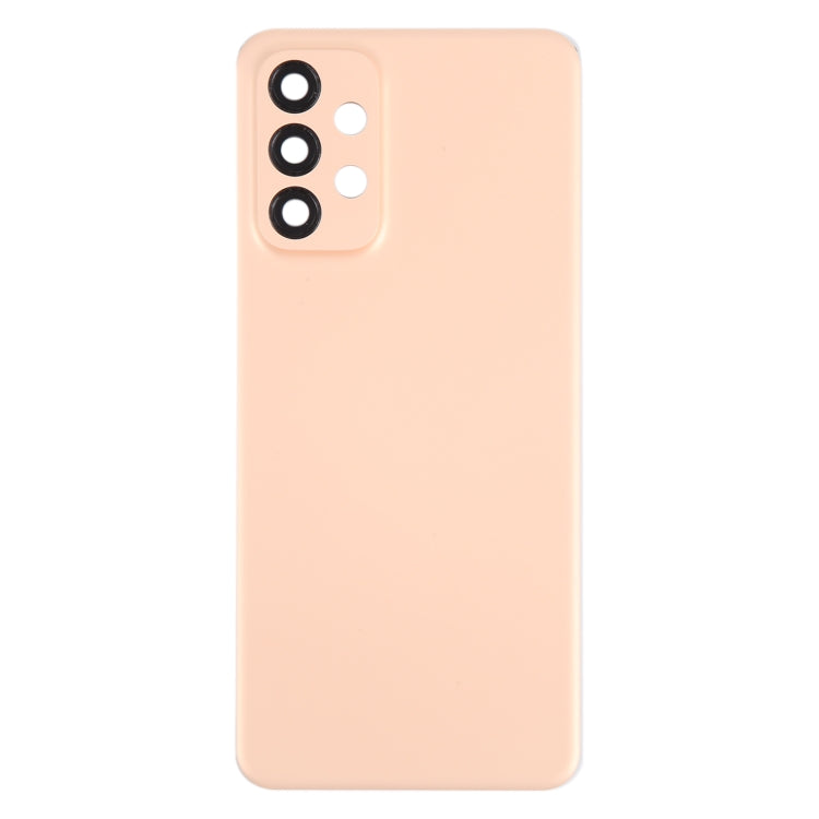 For Samsung Galaxy A23 5G SM-A236A Original Battery Back Cover with Camera Lens Cover(Pink) - Back Cover by buy2fix | Online Shopping UK | buy2fix