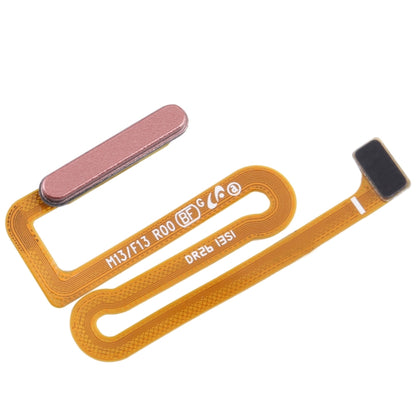 For Samsung Galaxy M13 SM-M135F Original Fingerprint Sensor Flex Cable (Orange) - Flex Cable by buy2fix | Online Shopping UK | buy2fix