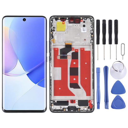 Original LCD Screen and Digitizer Full Assembly with Frame for Huawei Nova 9 (Black) - LCD Screen by buy2fix | Online Shopping UK | buy2fix