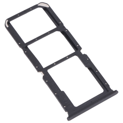 SIM Card Tray + SIM Card Tray + Micro SD Card Tray for OPPO A95 4G/Reno6 Lite (Black) - Repair & Spare Parts by buy2fix | Online Shopping UK | buy2fix