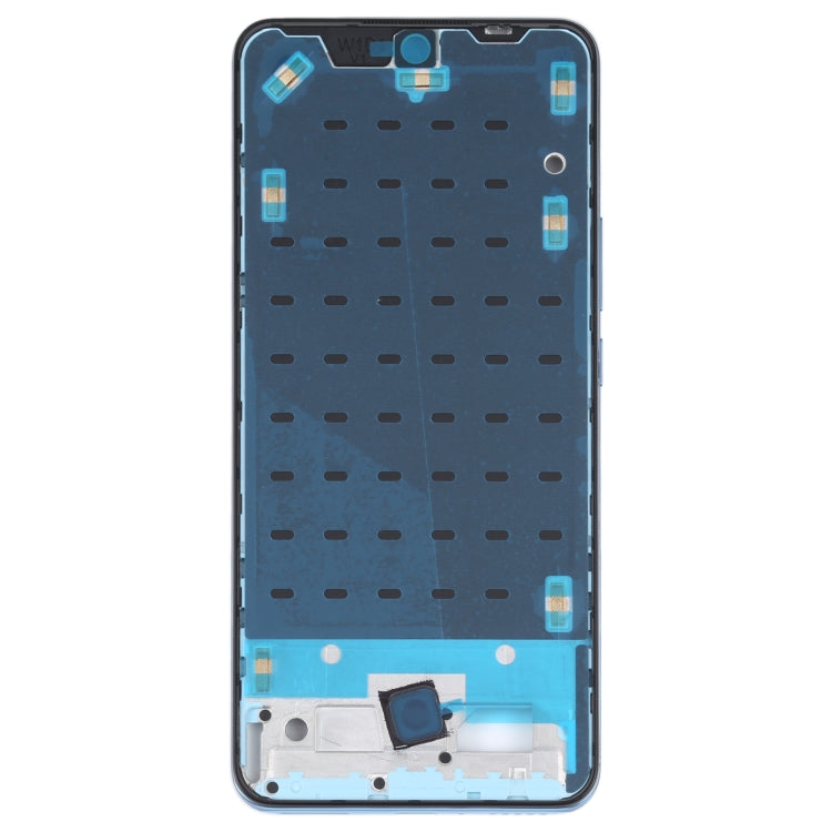 For Xiaomi Redmi K50 Ultra Original Front Housing LCD Frame Bezel Plate(Blue) - Repair & Spare Parts by buy2fix | Online Shopping UK | buy2fix