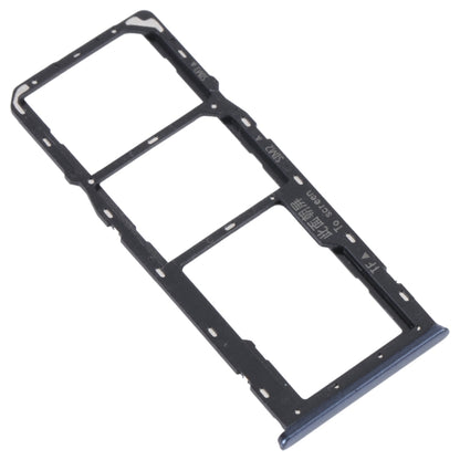 For OPPO A16K SIM Card Tray + SIM Card Tray + Micro SD Card Tray (Black) - Card Socket by buy2fix | Online Shopping UK | buy2fix
