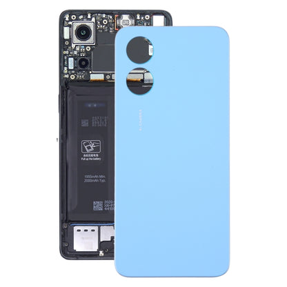 For OPPO A17 Original Battery Back Cover(Blue) - Back Cover by buy2fix | Online Shopping UK | buy2fix