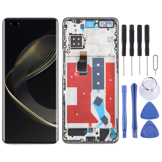 For Huawei Nova 11 Pro Original LCD Screen Digitizer Full Assembly with Frame (Gold) - LCD Screen by buy2fix | Online Shopping UK | buy2fix