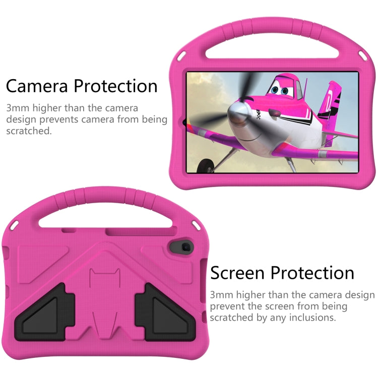 For Lenovo Tab M8 TB-8505F/X(HD)/8705 EVA Flat Anti Falling Protective Case Shell with Holder(RoseRed) - Mobile Accessories by buy2fix | Online Shopping UK | buy2fix