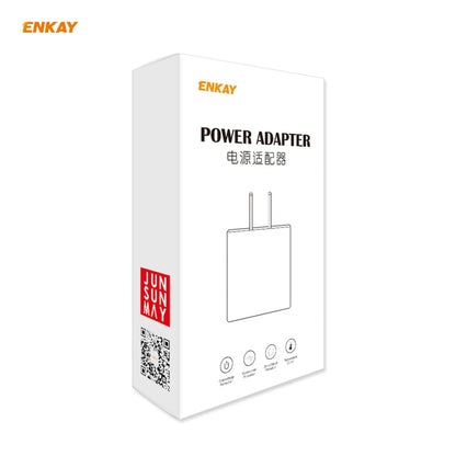 ENKAY Hat-Prince U090 20W PD + QC 3.0 Portable Dual Ports Fast Charging Travel Charger Power Adapter, US Plug - Mobile Accessories by ENKAY | Online Shopping UK | buy2fix