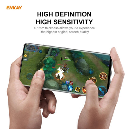 For Xiaomi Mi 11 Ultra 2 PCS ENKAY Hat-Prince Full Glue Full Coverage Screen Protector Explosion-proof Hydrogel Film - Mobile Accessories by ENKAY | Online Shopping UK | buy2fix