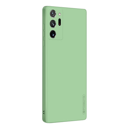 For Samsung Galaxy Note20 Ultra PINWUYO Touching Series Liquid Silicone TPU Shockproof Case(Green) - Galaxy Note20 Ultra Cases by PINWUYO | Online Shopping UK | buy2fix