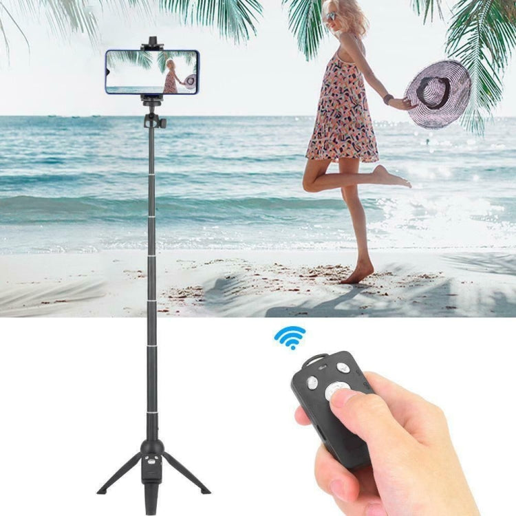 Yunteng YT-9928 3 in 1 Handheld Tripod, Monopod Selfie Stick, Bluetooth Remote Shutter for All Smartphones - Consumer Electronics by buy2fix | Online Shopping UK | buy2fix