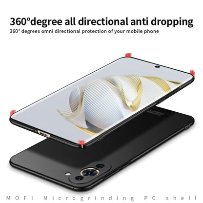 For Huawei Nova 10 MOFI Frosted PC Ultra-thin Hard Case(Black) - Huawei Cases by MOFI | Online Shopping UK | buy2fix