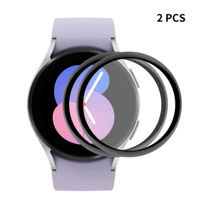 2 PCS For Samsung Galaxy Watch5 40mm ENKAY 3D PC + PMMA HD Full Coverage Screen Protector Film - Screen Protector by ENKAY | Online Shopping UK | buy2fix