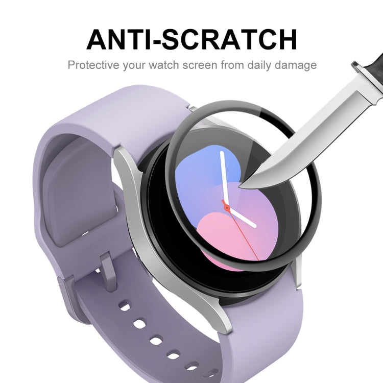 2 PCS For Samsung Galaxy Watch5 40mm ENKAY 3D PC + PMMA HD Full Coverage Screen Protector Film - Screen Protector by ENKAY | Online Shopping UK | buy2fix