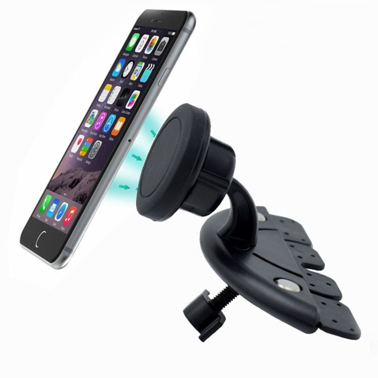 CD008 360 Degree Strong Magnet Car CD Slot Magnetic Cell Phone Mount Holder - In Car by buy2fix | Online Shopping UK | buy2fix