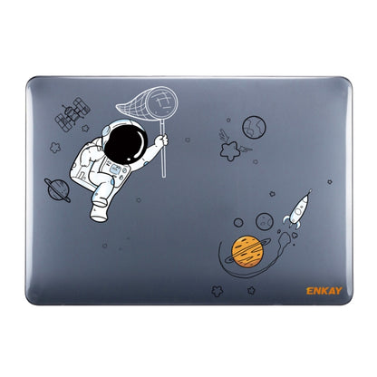 For MacBook Pro 15.4 A1707/A1990 ENKAY Hat-Prince 3 in 1 Spaceman Pattern Laotop Protective Crystal Case with TPU Keyboard Film / Anti-dust Plugs, Version:EU(Spaceman No.2) - MacBook Pro Cases by ENKAY | Online Shopping UK | buy2fix