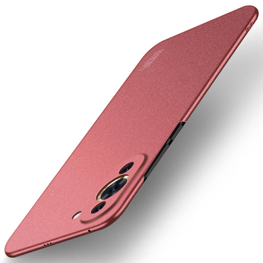 For Huawei Nova 10 MOFI Fandun Series Frosted PC Ultra-thin Phone Case(Red) - Huawei Cases by MOFI | Online Shopping UK | buy2fix