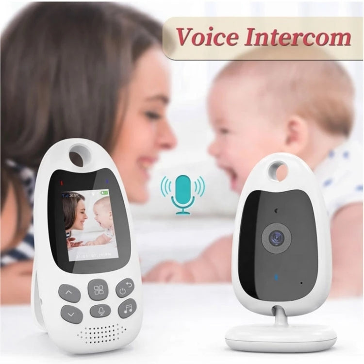 VB610 Baby Monitor Camera Wireless Two-way Talk Back Baby Night Vision IR Monitor(UK Plug) - Security by buy2fix | Online Shopping UK | buy2fix