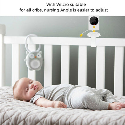 855P 2.4 inch Home Wireless Yellow Baby Monitor with Baby Surveillance Camera(US Plug) - Security by buy2fix | Online Shopping UK | buy2fix