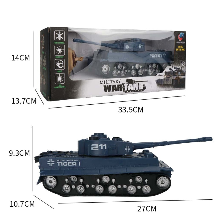 MoFun 369  Remote Control Tank 1:32 Four-way RC Vehicle(Blue) - RC Cars by MoFun | Online Shopping UK | buy2fix