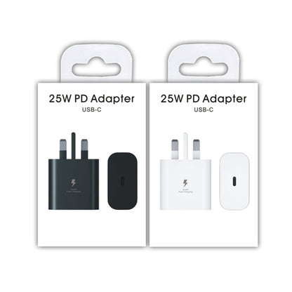 TA800 PD / PPS 25W Type-C Port Charger for Samsung, UK Plug(White) -  by buy2fix | Online Shopping UK | buy2fix