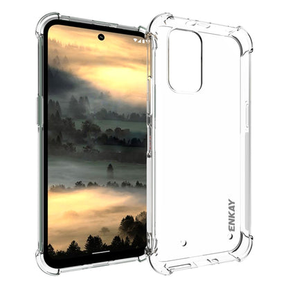 For Nokia XR21 5G ENKAY Transparent TPU Shockproof Phone Case - Nokia Cases by ENKAY | Online Shopping UK | buy2fix