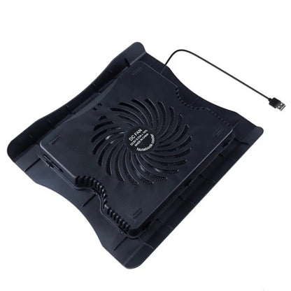 883 Game Work Laptop Router Heat Dissipation Stand with LED Light Fan -  by buy2fix | Online Shopping UK | buy2fix