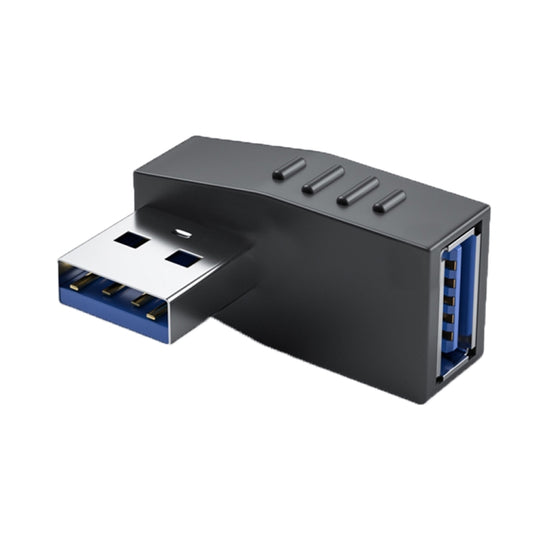 ENKAY USB 3.0 Adapter 90 Degree Angle Male to Female Combo Coupler Extender Connector, Angle:Horizontal Left - USB 3.0 by ENKAY | Online Shopping UK | buy2fix