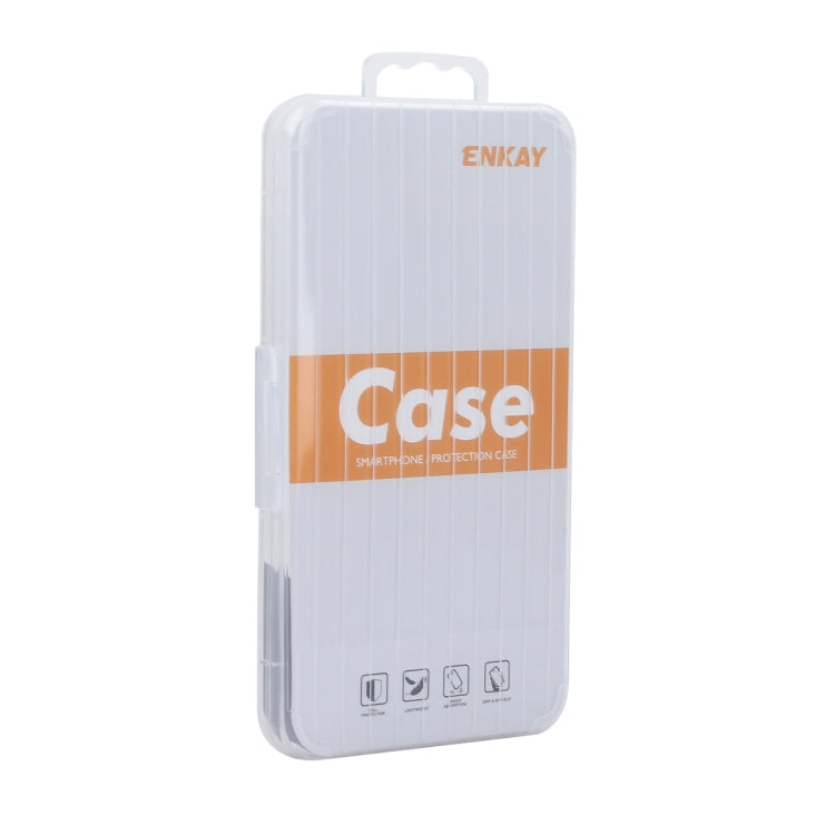 For iPhone 15 Pro Max ENKAY MagSafe Matte TPU Phone Case with Lens Film & Screen Glass Film(Dark Blue) - iPhone 15 Pro Max Cases by ENKAY | Online Shopping UK | buy2fix