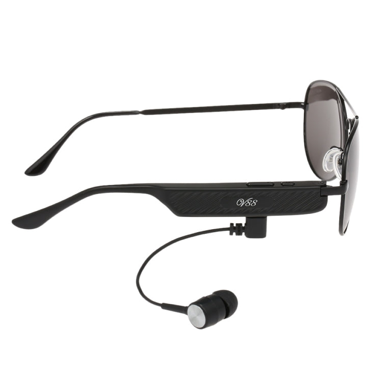 Y88 Wireless Earphone Bluetooth Headset Sunglasses Music Headphones Smart Glasses Earbud Hands-free with Mic - Bluetooth Earphone by buy2fix | Online Shopping UK | buy2fix